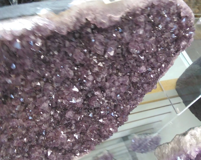 Amethyst Large Cluster- Cut Base Amethyst Geode- High Quality from Brazil Healing Crystals \ Reiki \ Healing Stone \ Healing Stones \ Chakra