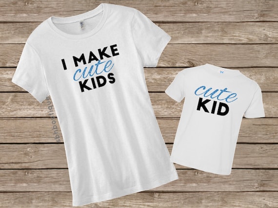 Mom and Toddler Shirt Mom and Son Shirts Funny Mom Shirt