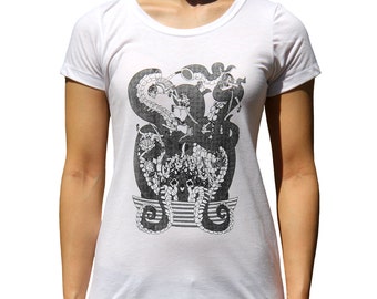 Takoyaki Monster, Women's & Men's Screen Printed T-shirt (XS-2XL)