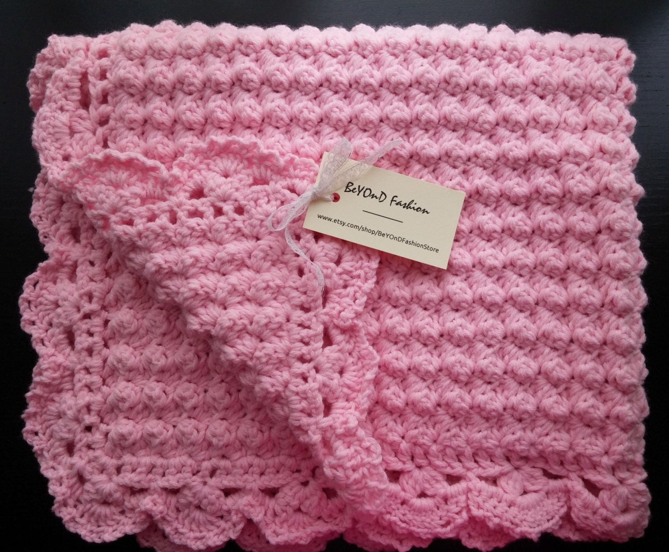 Pink Baby Blanket Crochet Baby Blanket Crochet Pink Baby