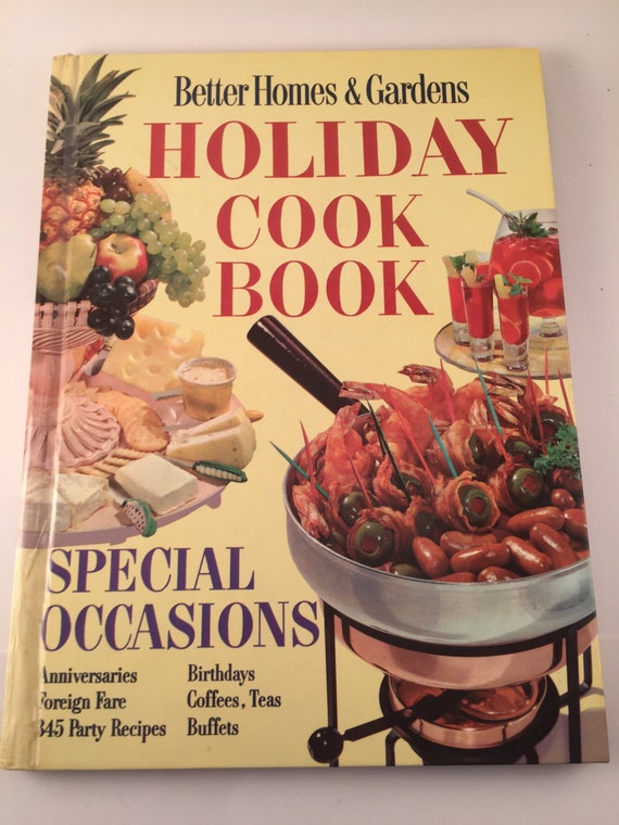 Vintage Better Homes and Gardens Holiday Cookbook by ...