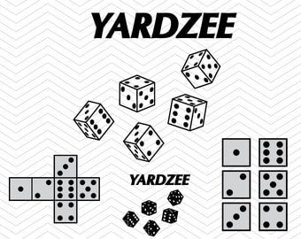 Download Handmade yard yahtzee score card | Etsy