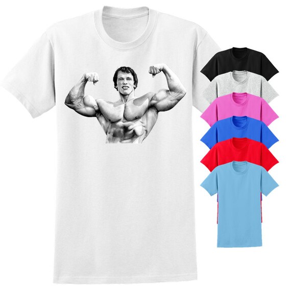 Arnold Schwarzenegger T Shirt New White By Limitlessprintsstore