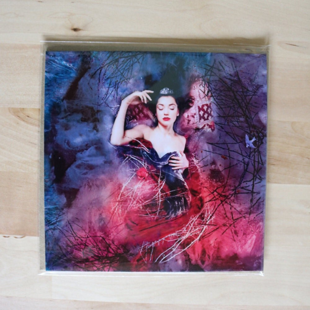 Gothic Beauty Greetings Card Limited to 50 of by CARDZILLACARDS