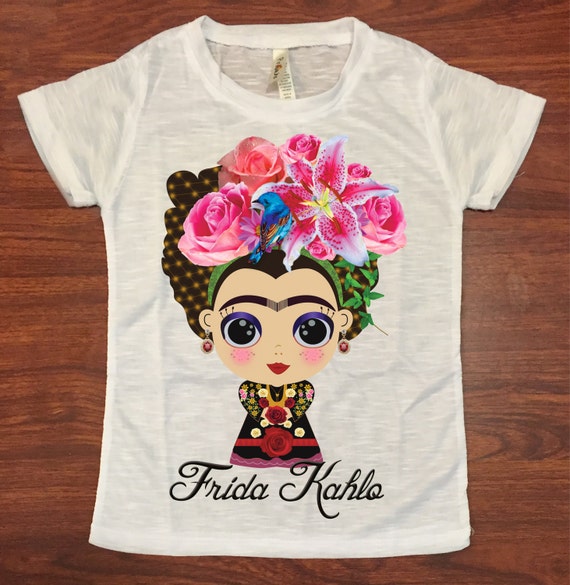 Frida Kahlo Girl Shirt / Kids Size