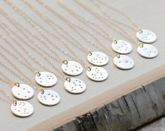 LEO Necklace, Zodiac Jewelry, LEO Constellation Necklace, LEO Zodiac, Birthday Gift, Friendship Necklace, Best Friend Gift