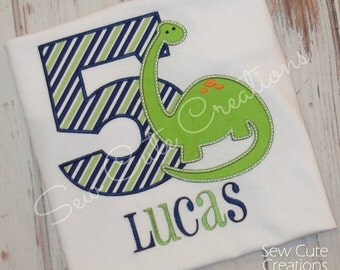 Boy Dinosaur shirt, Dinosaur Birthday Shirt, Dinosaur Shirt, Boy Birthday Shirt, Girl Dinosaur shirt, Girl Birthday shirt sew cute creations
