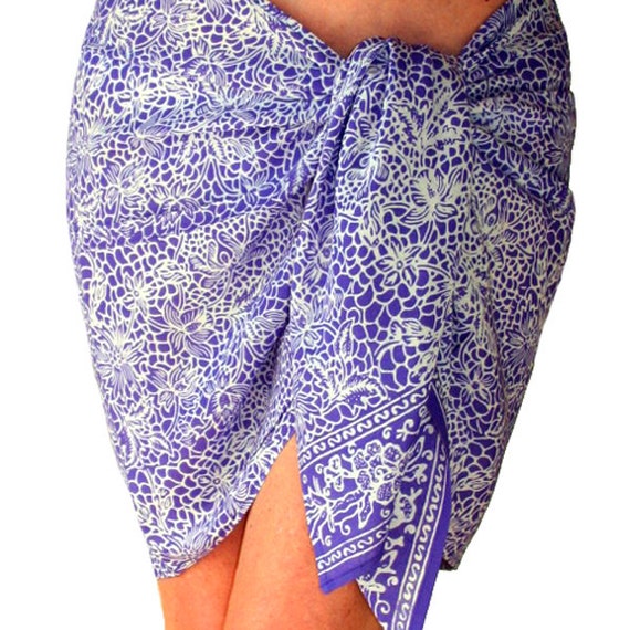 Beach Sarong Scarf Skirt Short Pareo Women's Swimsuit Cover Up