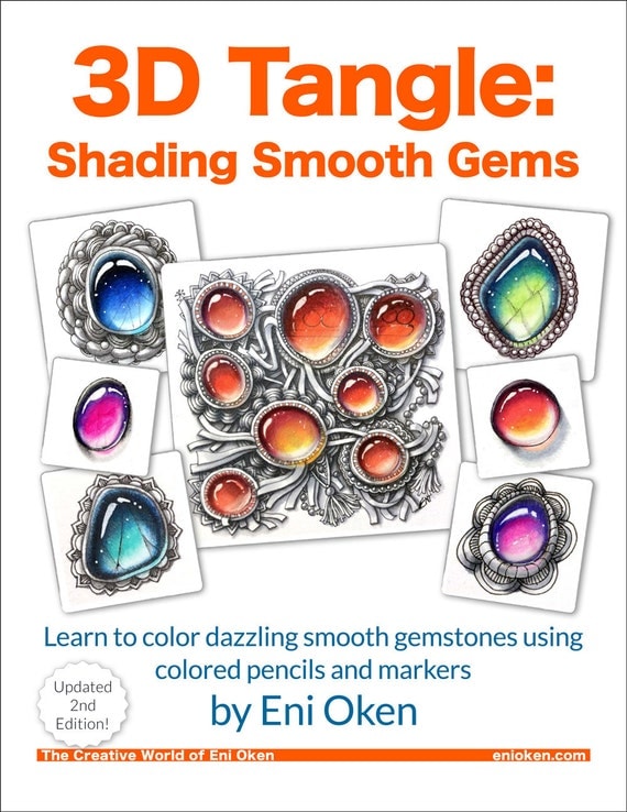 3D Tangle Shading Smooth Gems - 2nd Edition - Download PDF Tutorial Ebook