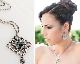 10 year wedding anniversary, Anniversary jewelry set, 10 year anniversary, 10 year anniversary gift, 10 year anniversary for her