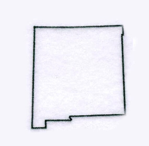 New Mexico State Tea Towel Kitchen Towel Personalized Dish