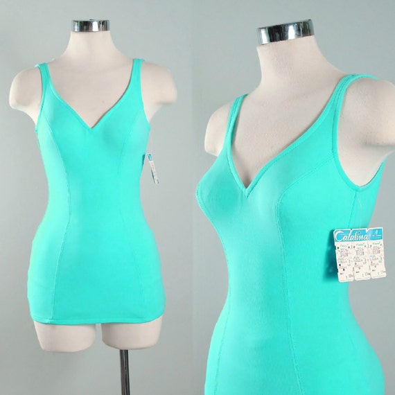 RESERVED 50s 60s CATALINA Swimsuit / DEADSTOCK 1950s 1960s