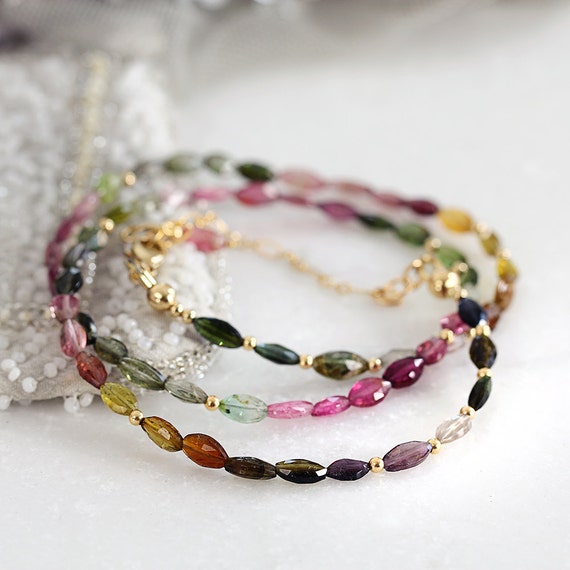 Tourmaline Necklace - October Birthstone Necklace
