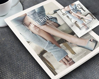 Marketing Template for Photographers, Boudoir Magazine Template, Photography Pricing Guide Template, Photoshop Templates, BM201