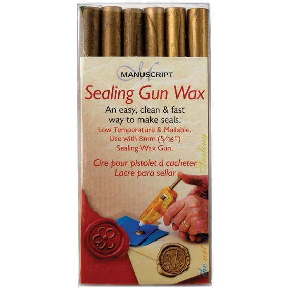Gold SEALING WAX Sealing Gun Wax Heat Gun Sealing Wax Gold
