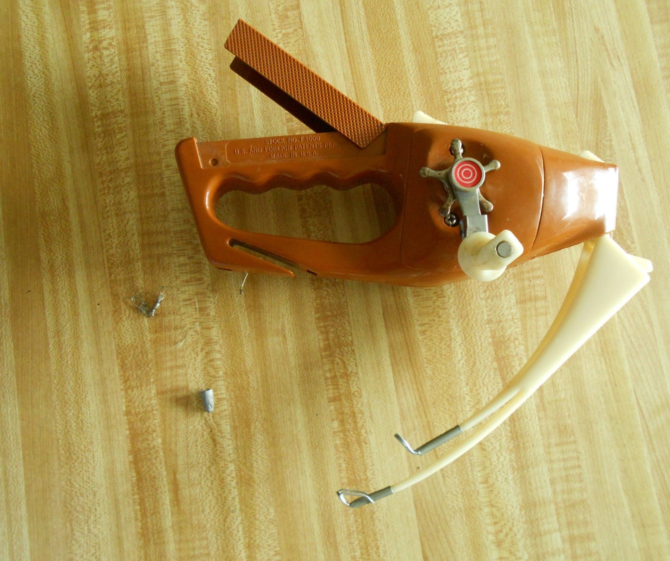 1972 Popeil Pocket Fisherman Spin Casting Outfit Folding