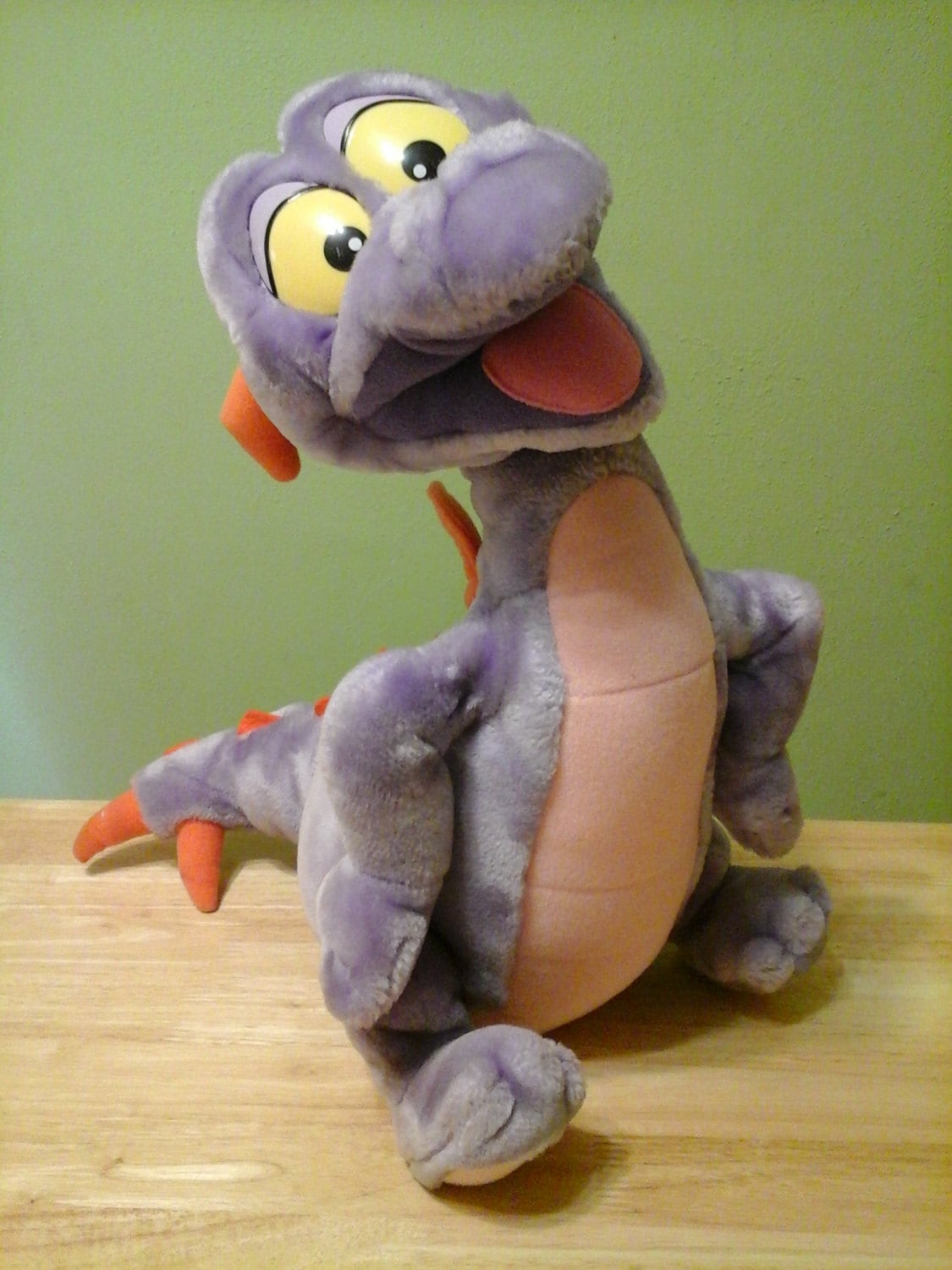 purple plush dragon