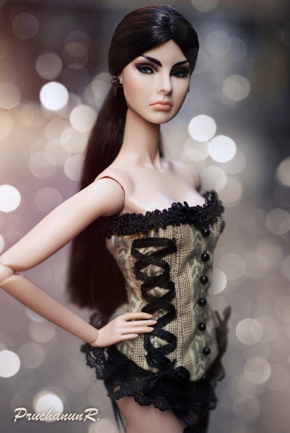 Corset Handmade for Barbie Fashion Royalty FR2