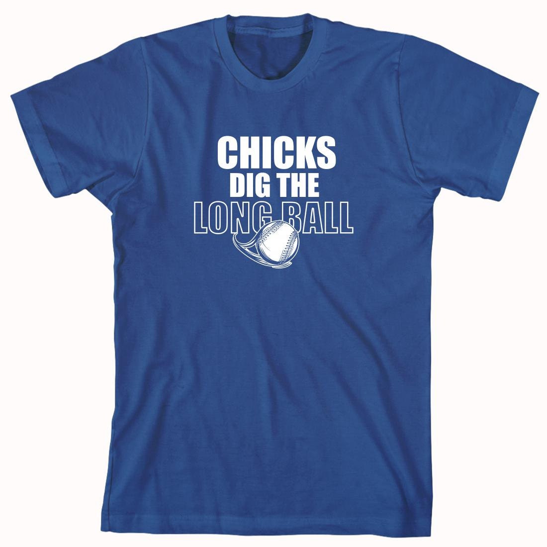 chicks dig diamonds baseball shirt