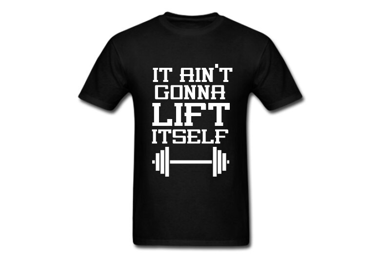 Men's lifting workout shirt. Funny lifting shirt. Body