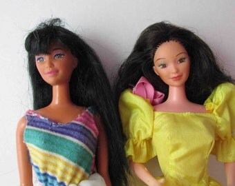 Barbie Kira Dolls Mattel (Redressed) Toy Mattel 1990s Lot of 2