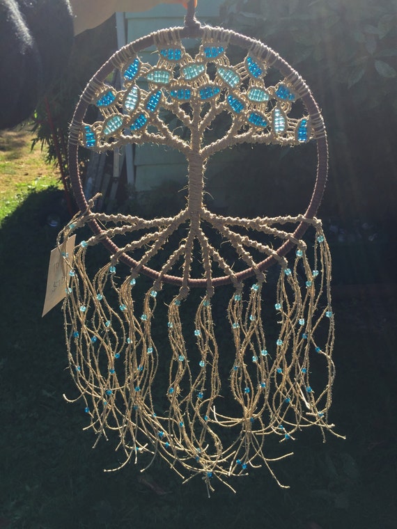 Tree Dream Catcher Tree of Life Dreamcatcher Macrame