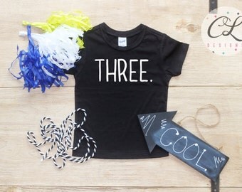 Birthday Boy Shirt / Baby Boy Clothes 3 Year Old Outfit Third Birthday TShirt 3rd Birthday Boy Outfit Birthday Party Three Shirt Toddler 029