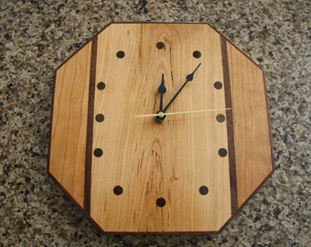 Spalted Cherry Wall Clock