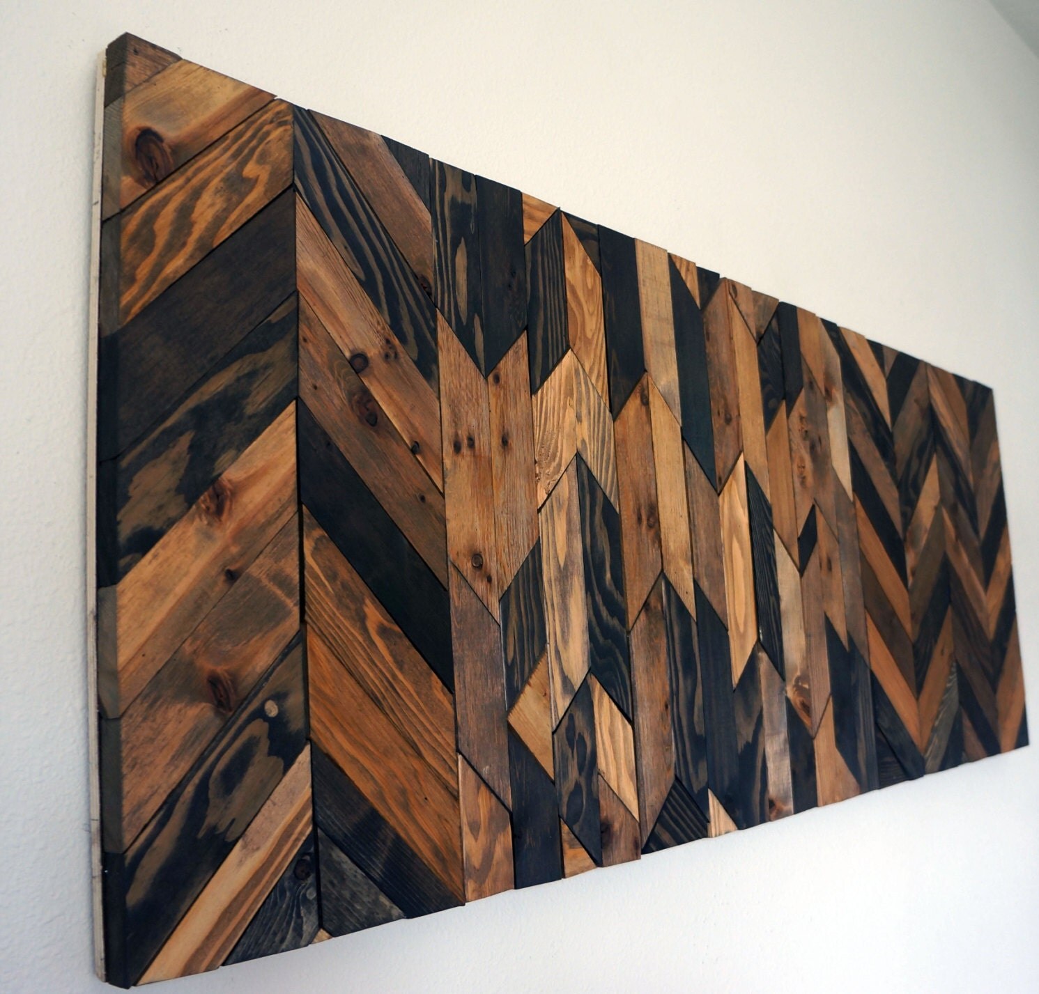 Chevron Wood Wall Art