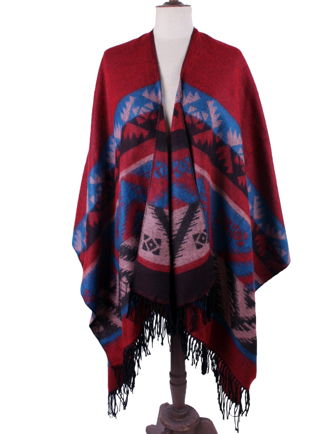Women's Poncho OverSize Poncho Gift For Her For Winter