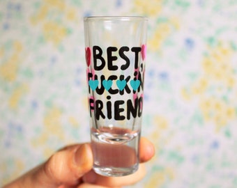 best friend birthday gift, gift for best friend, 21st birthday, shot glass, 21, best friend gifts, funny gifts, mature