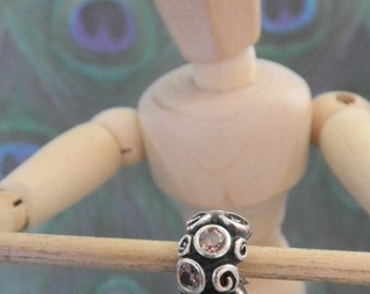 Authentic Pandora Charm- Primrose Path Brown RETIRED S925 Ale 790330BCZ