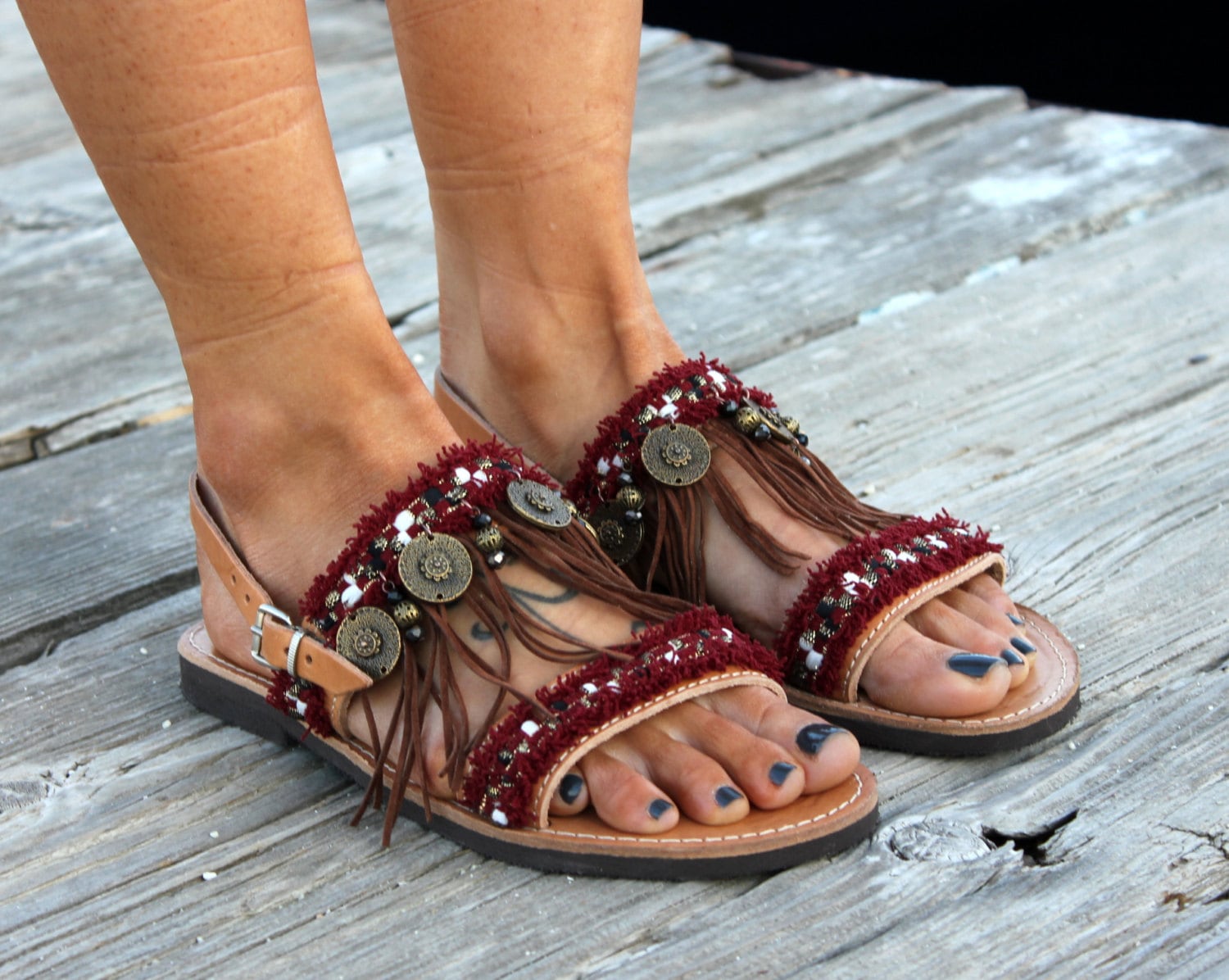 sandals boho