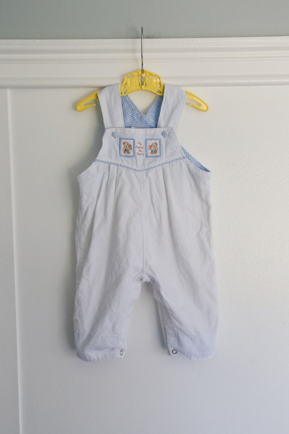 overall baby teddy