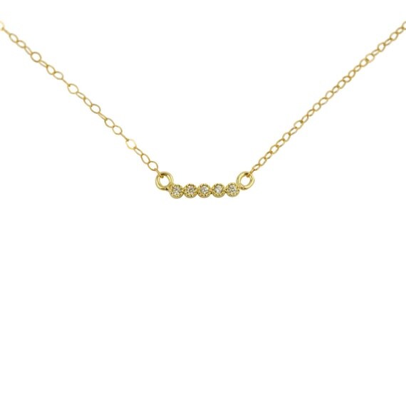 Gold Bar Necklace Set Layered Necklace Set Dainty Gold