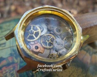 Steampunk Ring, Steampunk Jewelry, Star Wars, Fallout Cosplay, Pirate Ring, Harry Potter Ring, Doctor Who Ring, Post Apocalyptic, Geek Ring