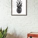 Pineapple Printable Modern Art black and white printable