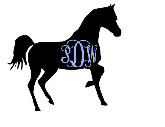 horse monogram shirt