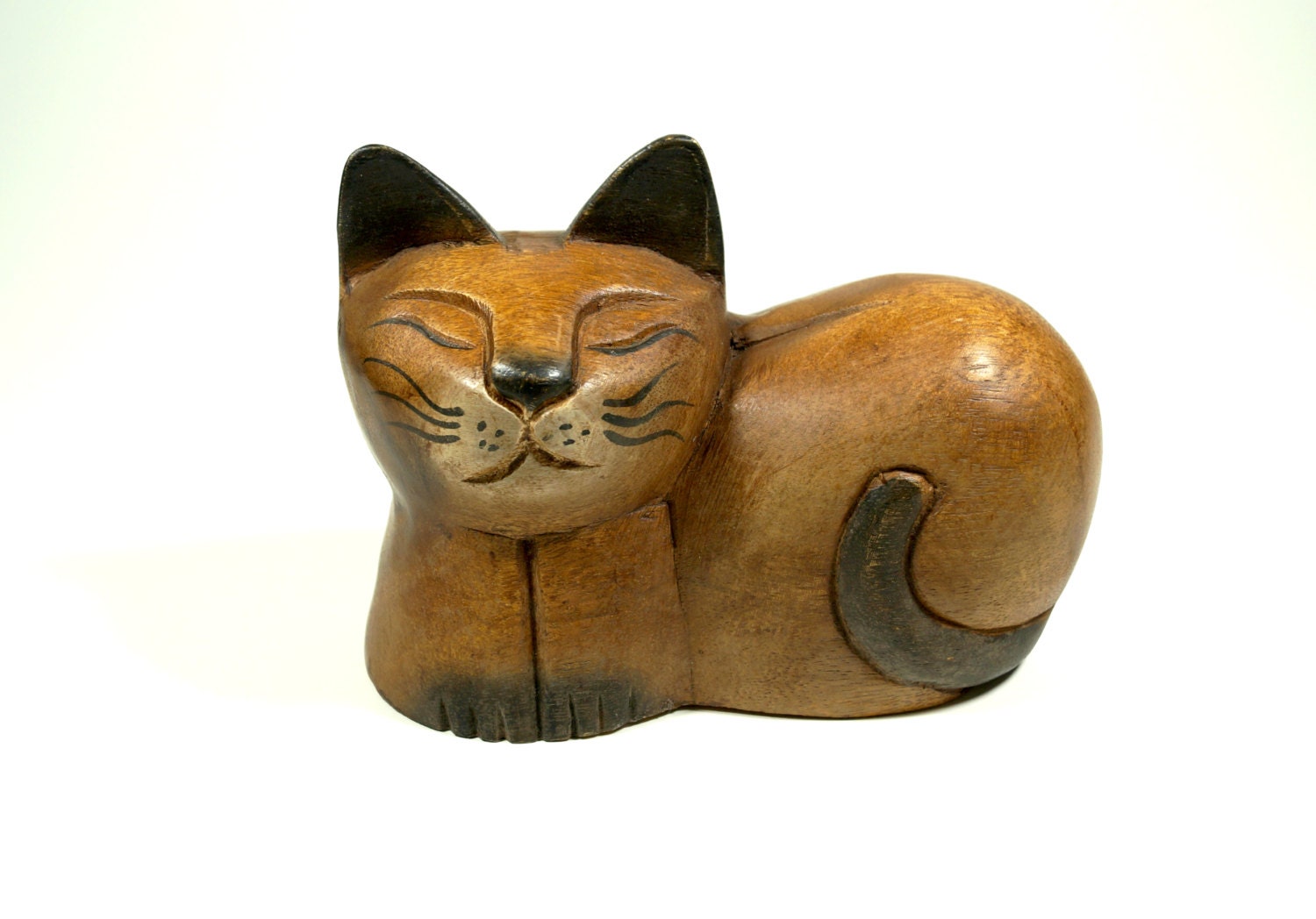 old cat figurines