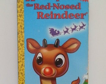 Red nosed reindeer | Etsy