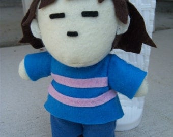 Frisk Plushie from Undertale