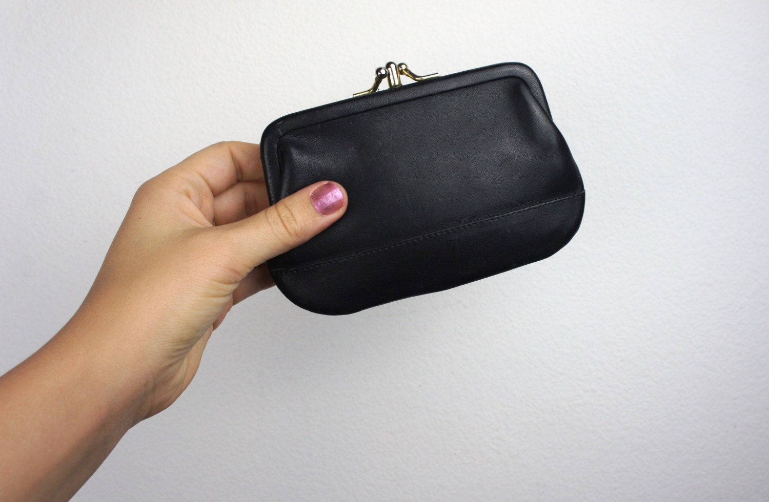 double sided coin purse