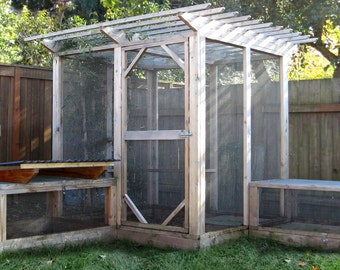 The Garden Coop Walk-In Chicken Coop Plan eBook by TheGardenCoop