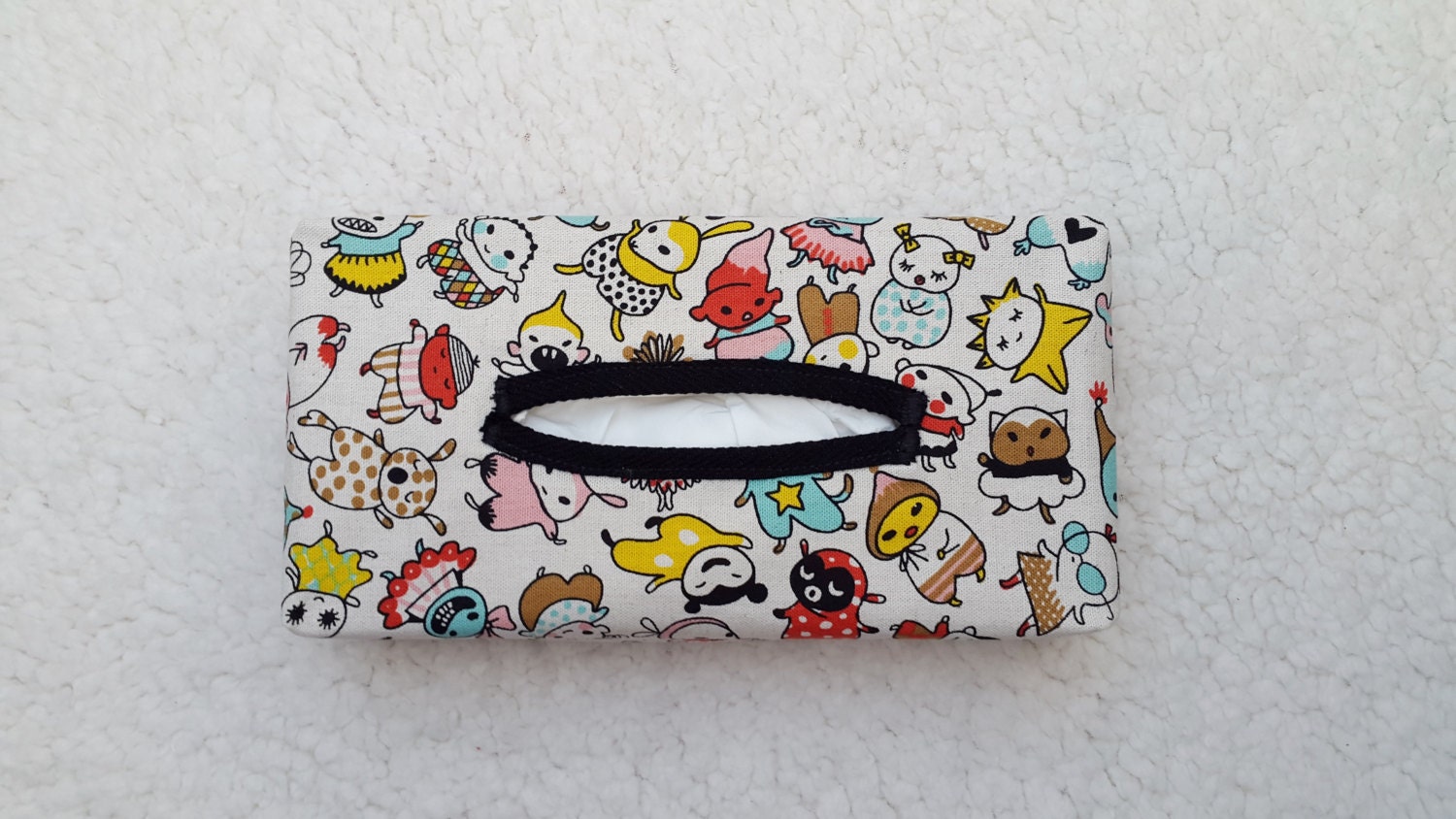 Fabric Tissue Box Cover Kleenex Cover