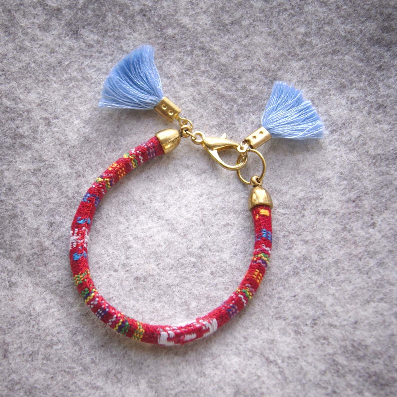 Tassel Bracelet / Rope Bracelet / Friendship Bangle / Tassel