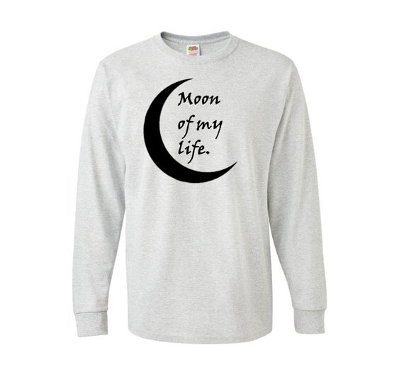 Moon Of My Life Fruit of the Loom sweatshirt gray S M L Daenerys ...