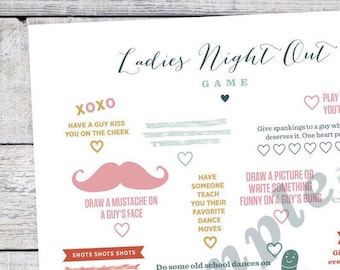 ladies night out etsy