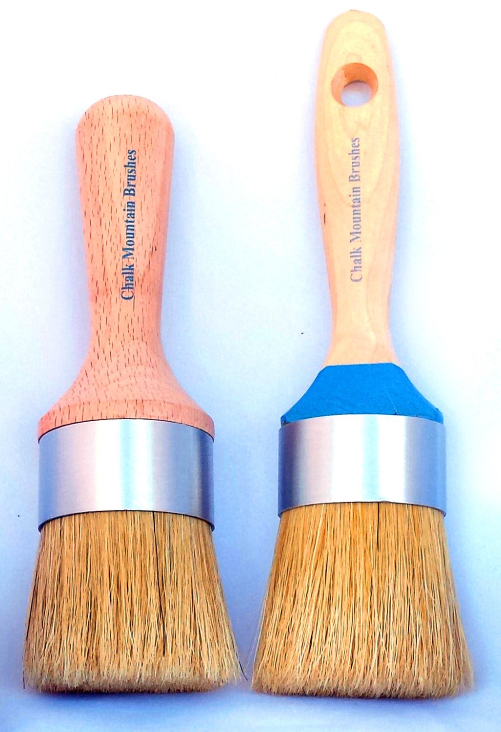 Chalk Furniture Paint Brushes/w Natural Boar Bristles 1st