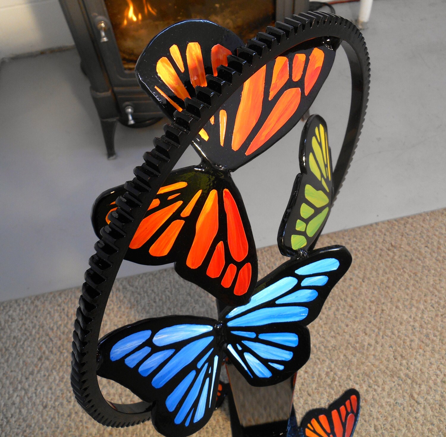Giant Butterfly Garden Art Butterfly Metal Sculpture Large