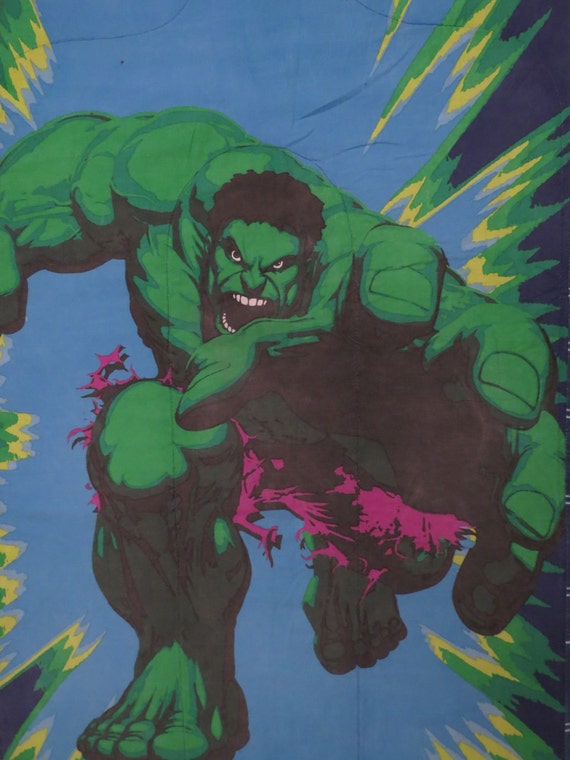 Incredible Hulk Twin comforter